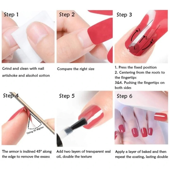 💌BO/GO$6 Nail Wraps Glitter Ombré green - Picture 4 of 4